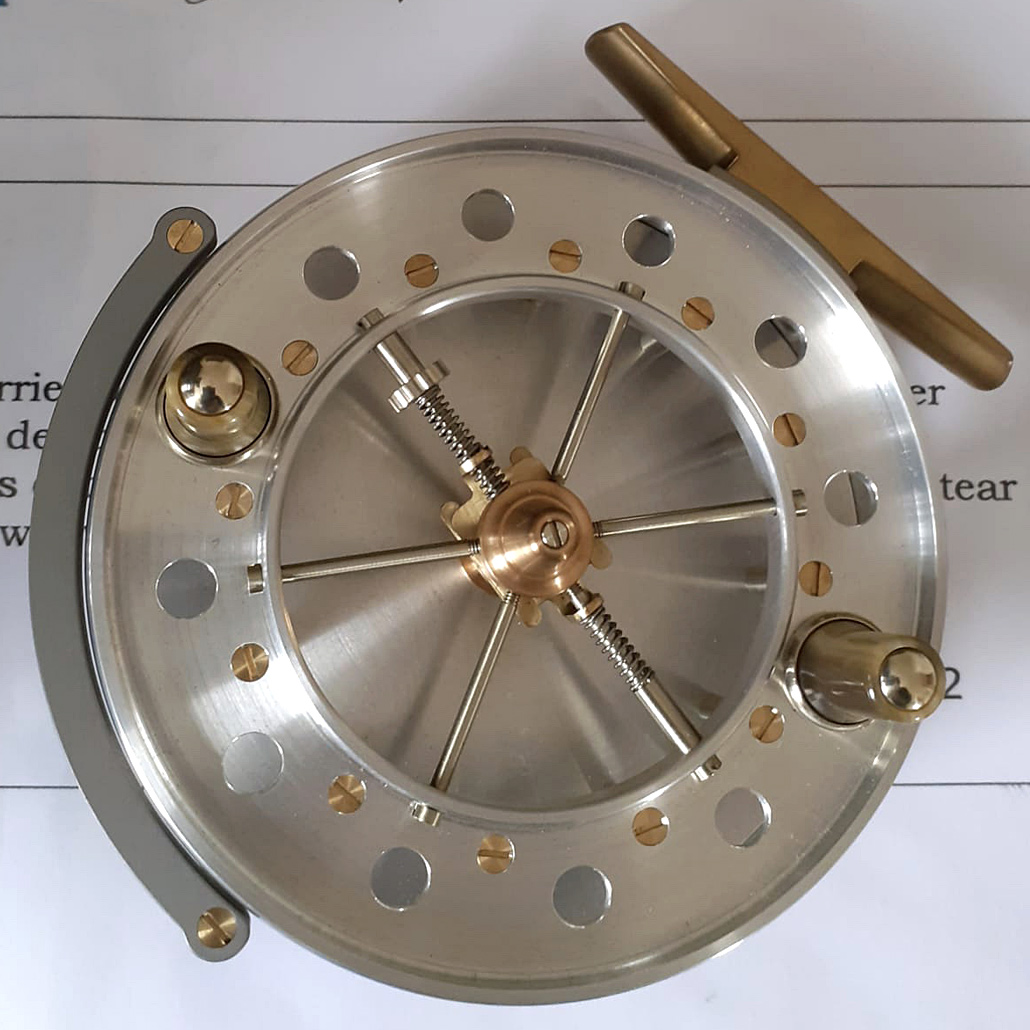 Chris Lythe Spitfire Total Eclipse centrepin reel